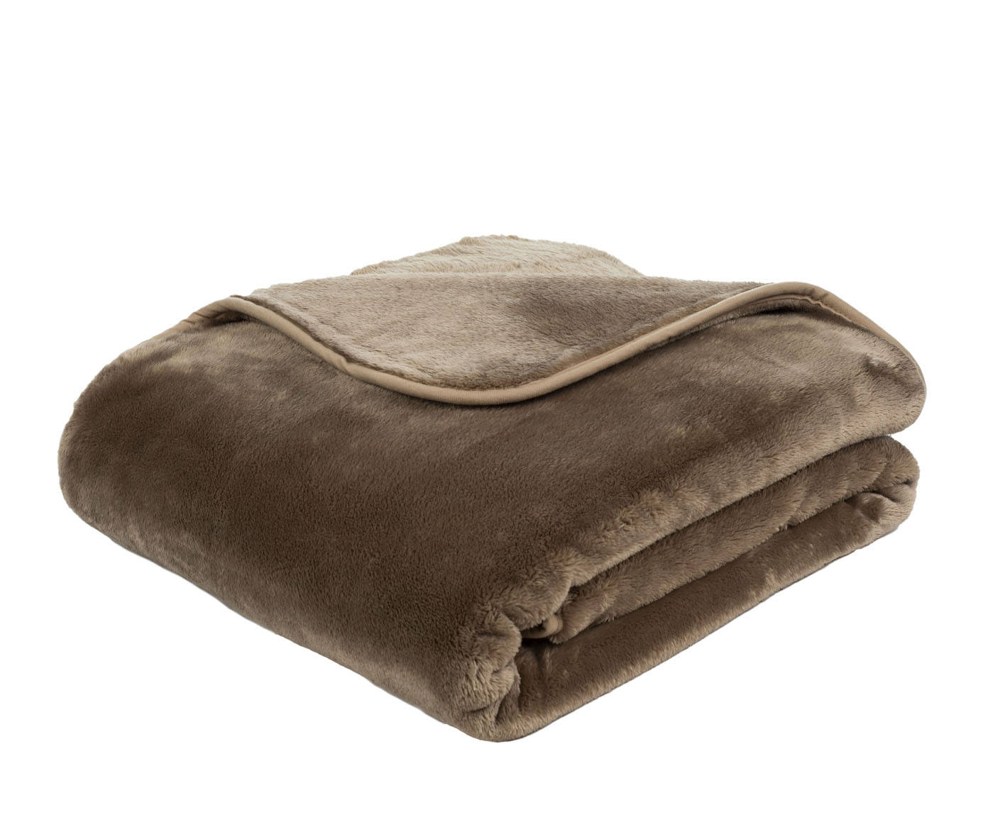 Kuscheldecken Premium Cashmere Feeling taupe