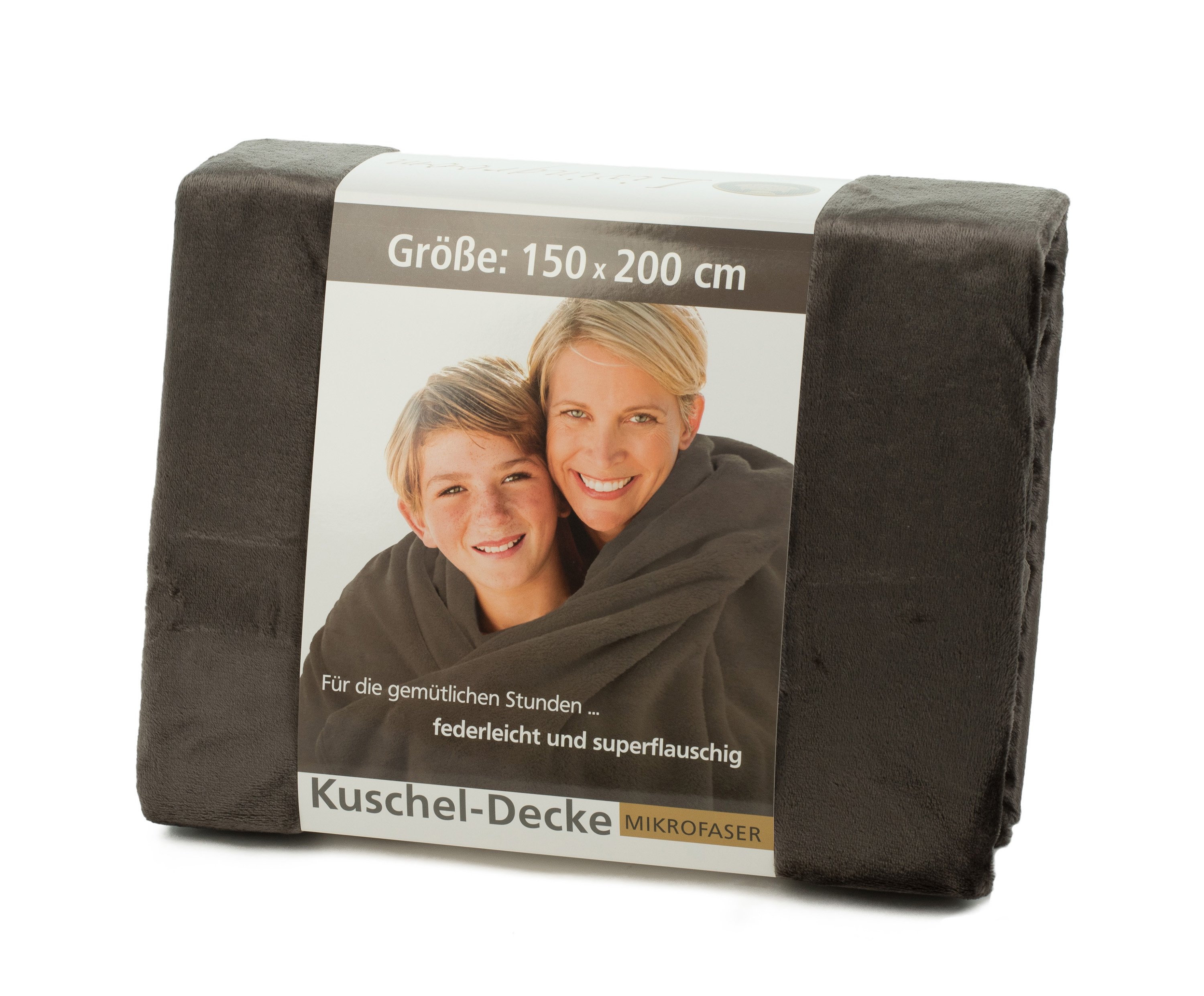 Kuscheldecken Premium braun