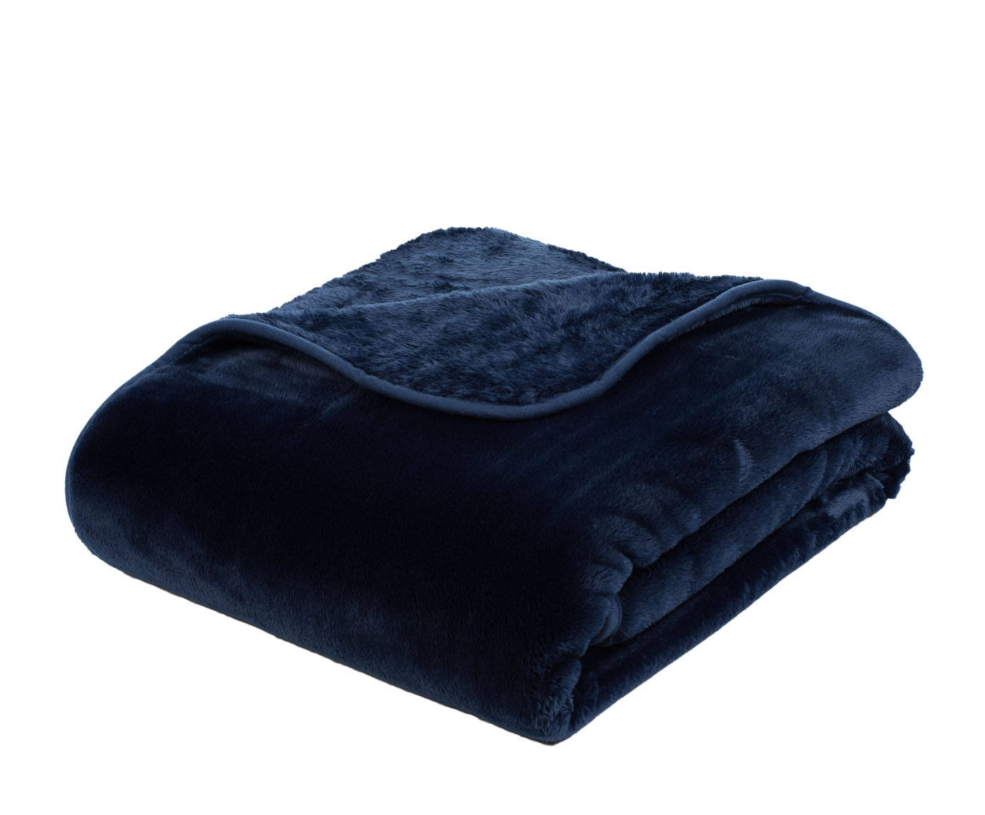 Kuscheldecken Premium Cashmere Feeling marineblau