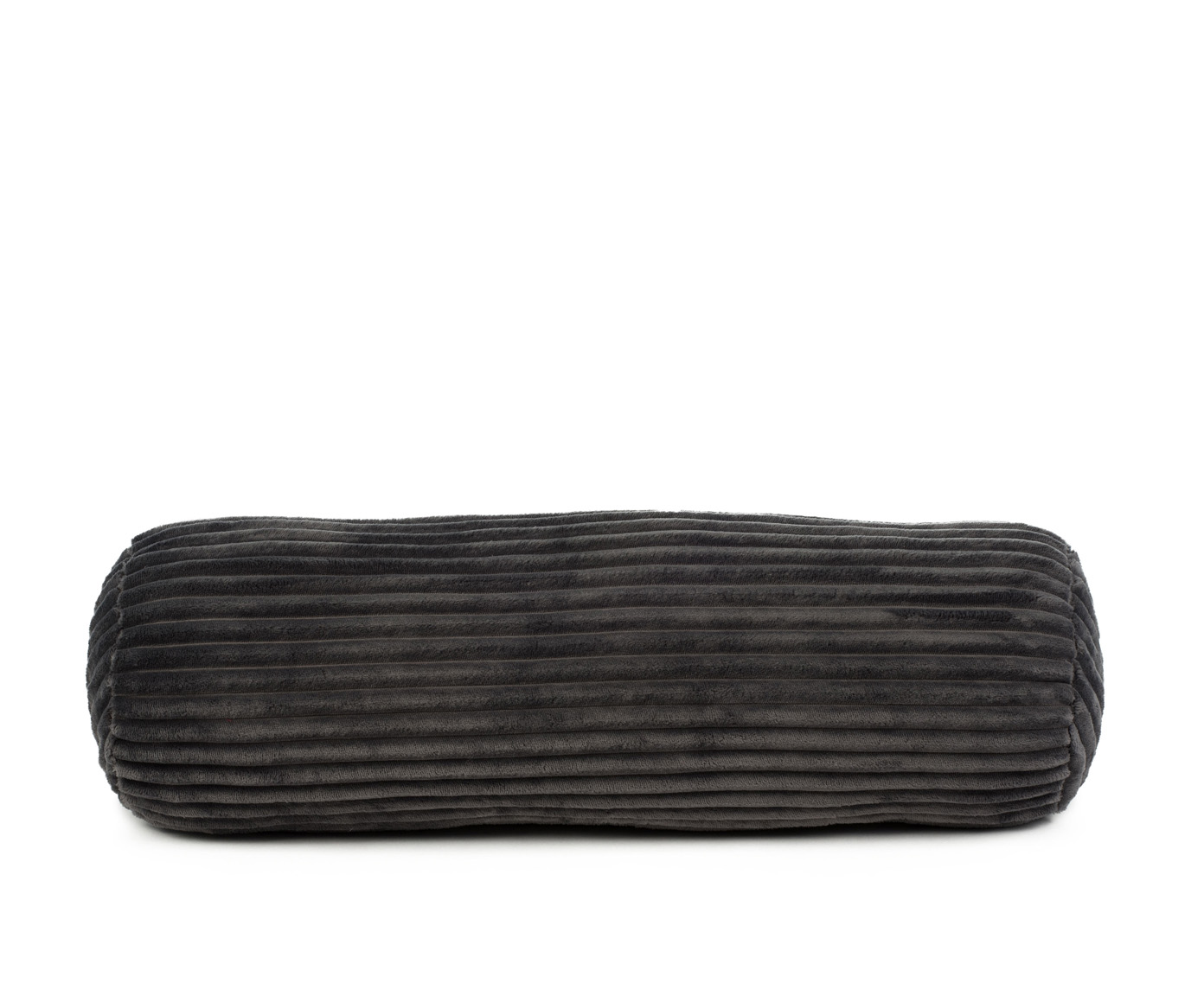 Nackenrolle (gefüllt) Cord Optik 70x22 anthrazit