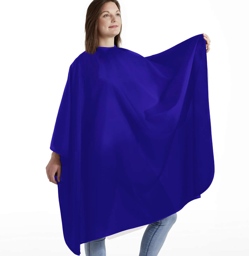 Friseurumhang Prestige 137x150 blau