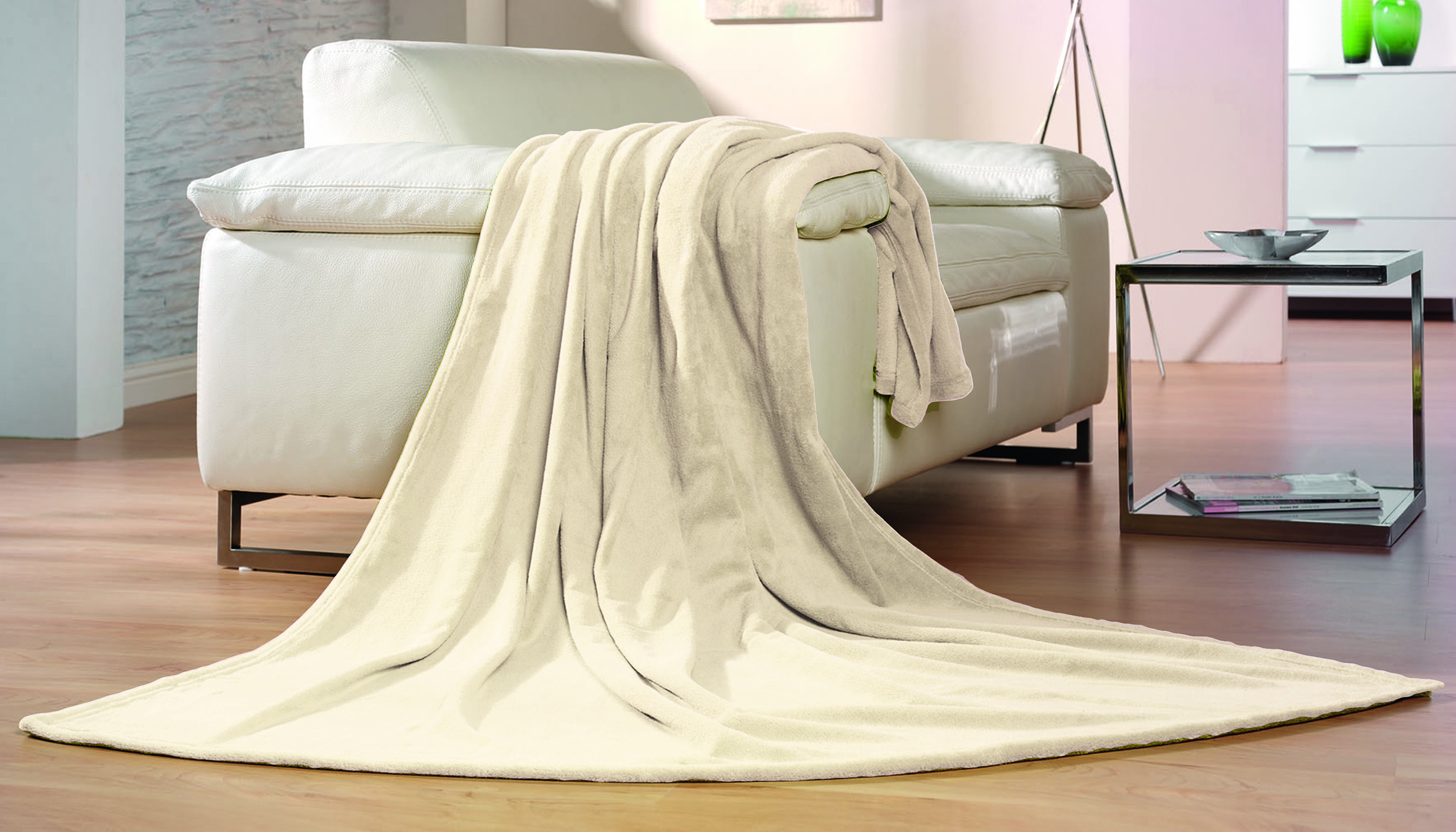 Kuscheldecken Premium creme