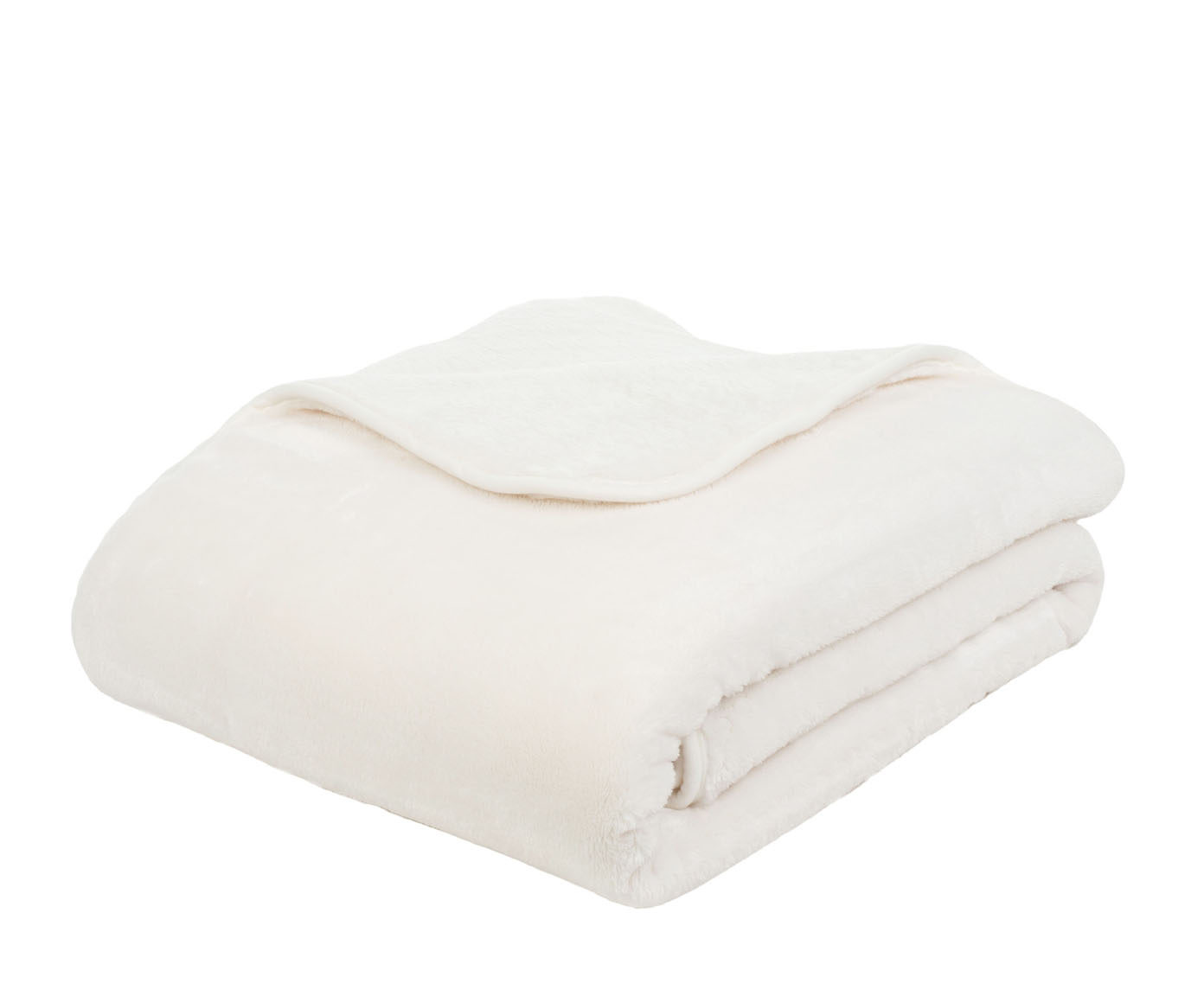 Kuscheldecken Premium Cashmere Feeling wollweiß