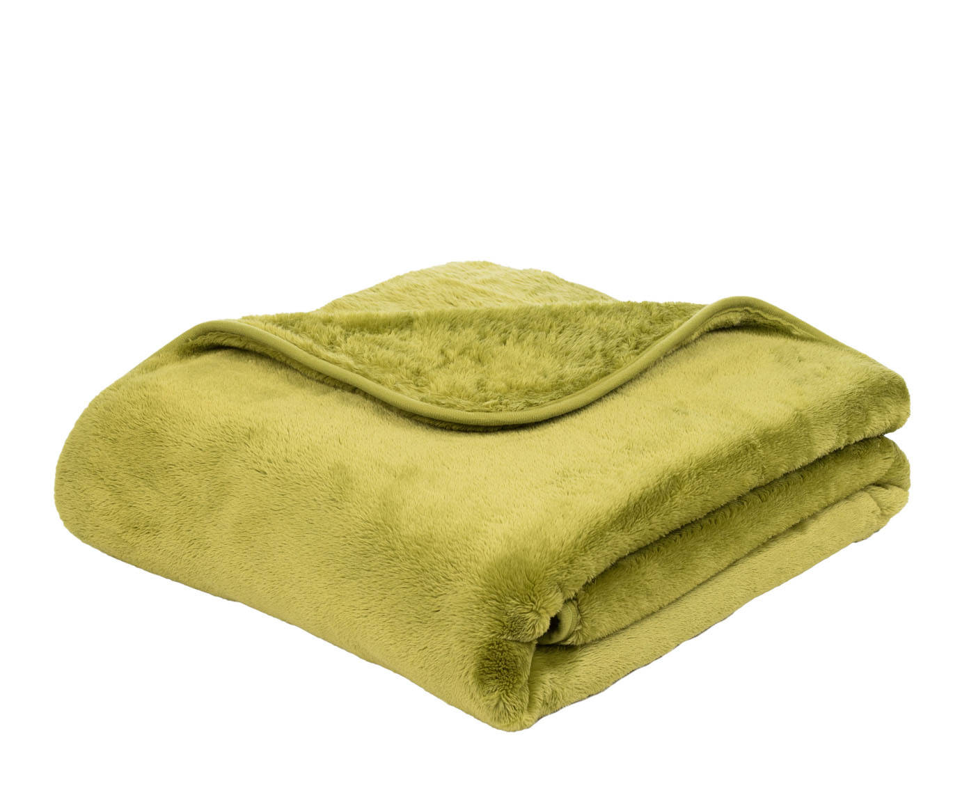 Kuscheldecken Premium Cashmere Feeling limonegrün