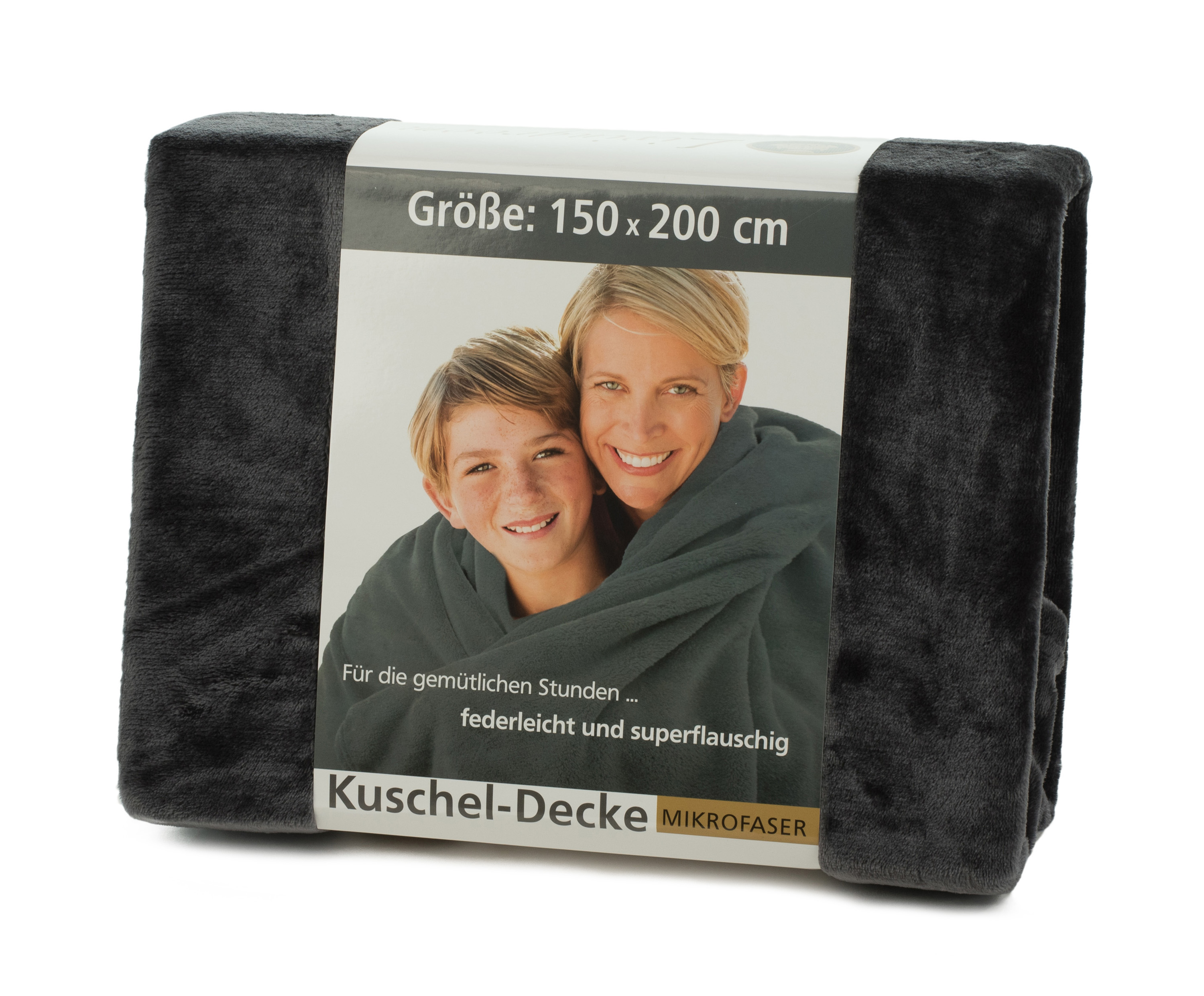 Kuscheldecken Premium anthrazit