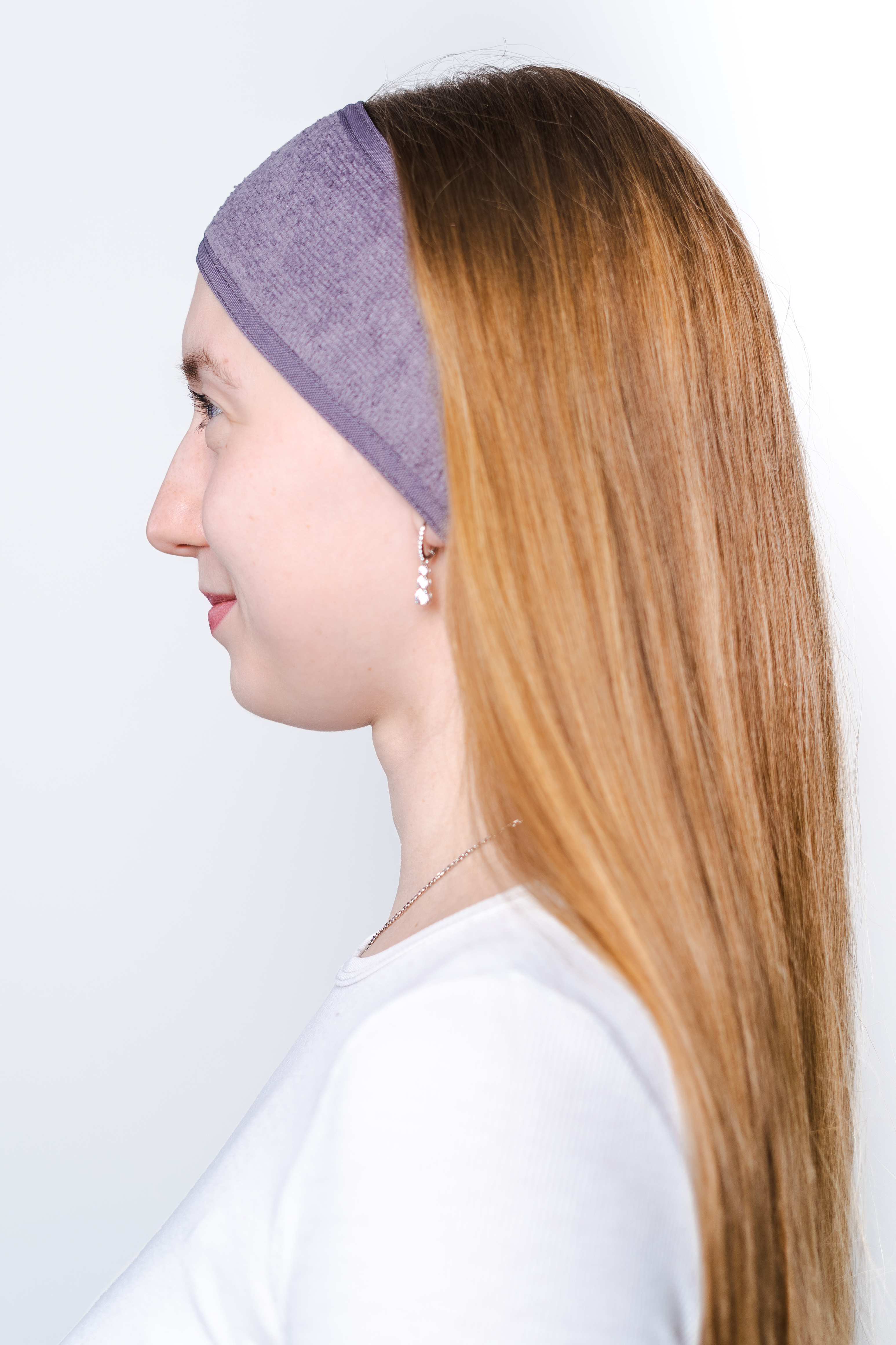 Kosmetikstirnband 7x73 grau