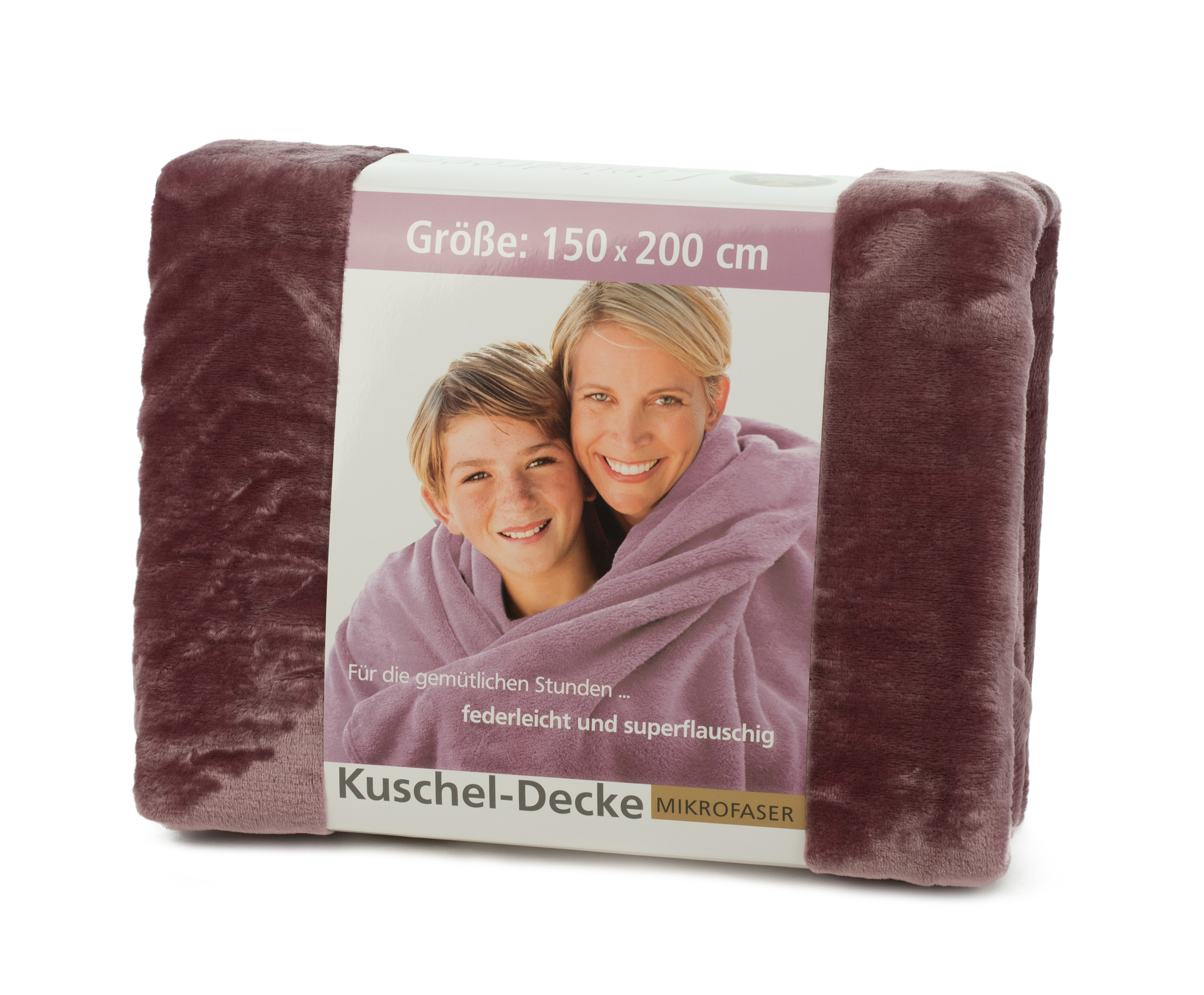 Kuscheldecken Premium altrosa