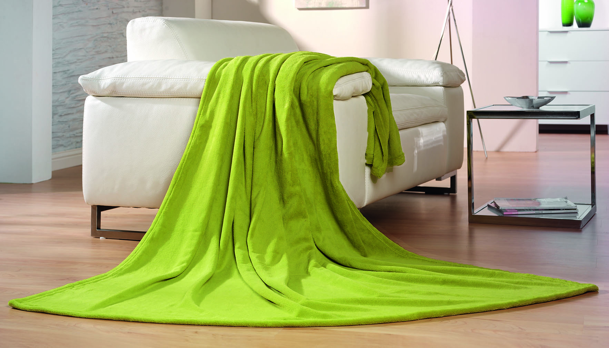 Kuscheldecken Premium grün