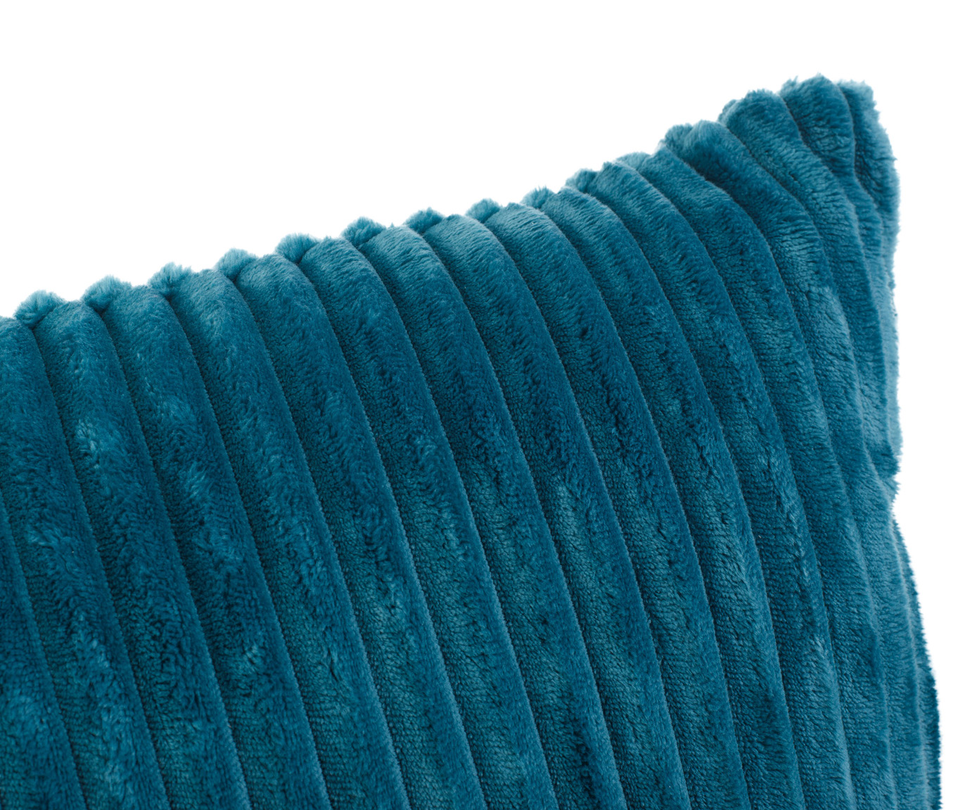 Kissen (gefüllt) Cord Optik 50x50 petrol