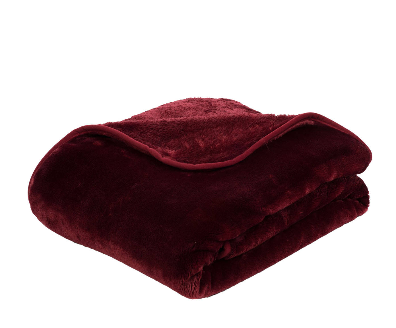 Kuscheldecken Premium Cashmere Feeling bordeaux