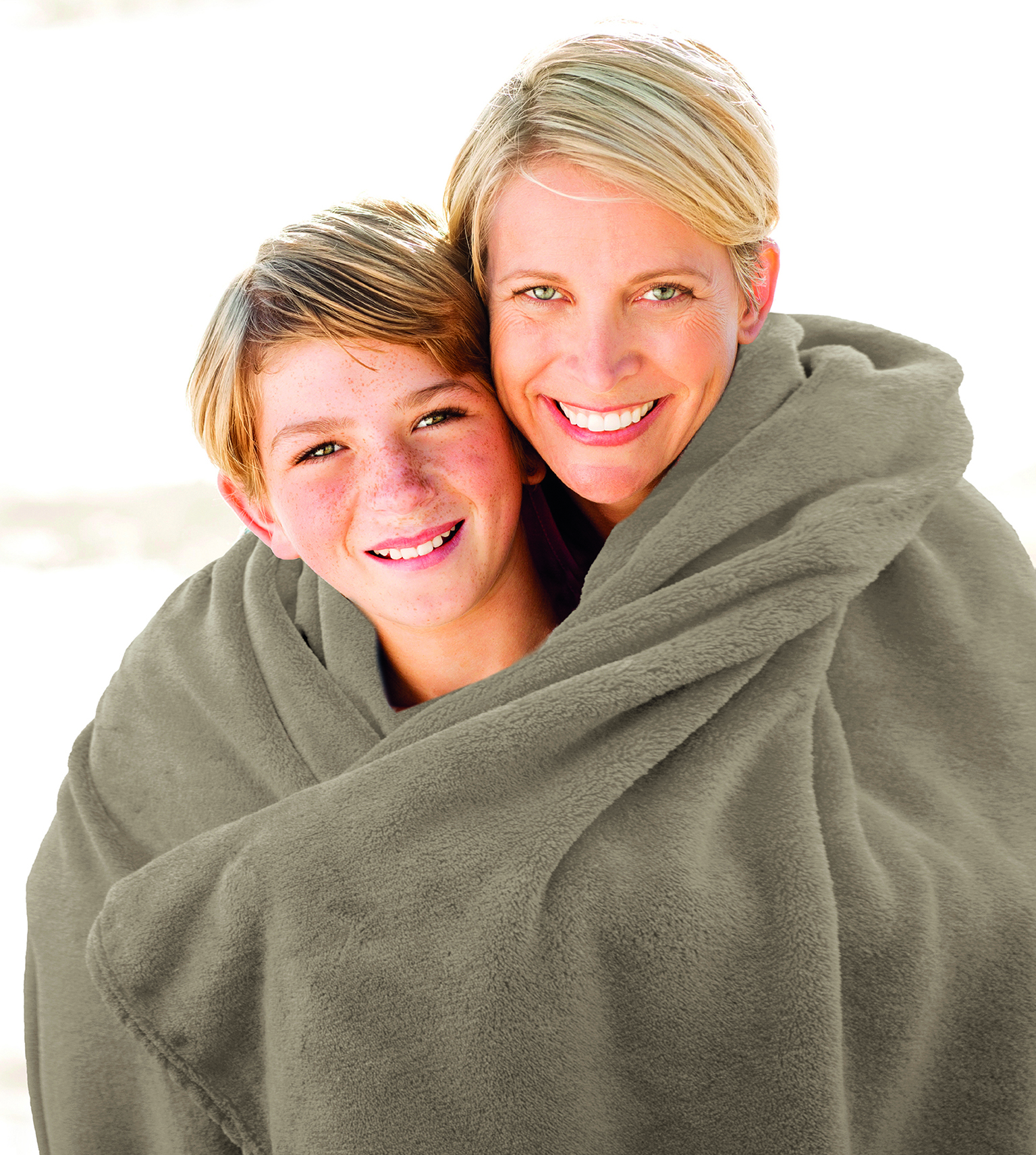 Kuscheldecken Premium taupe