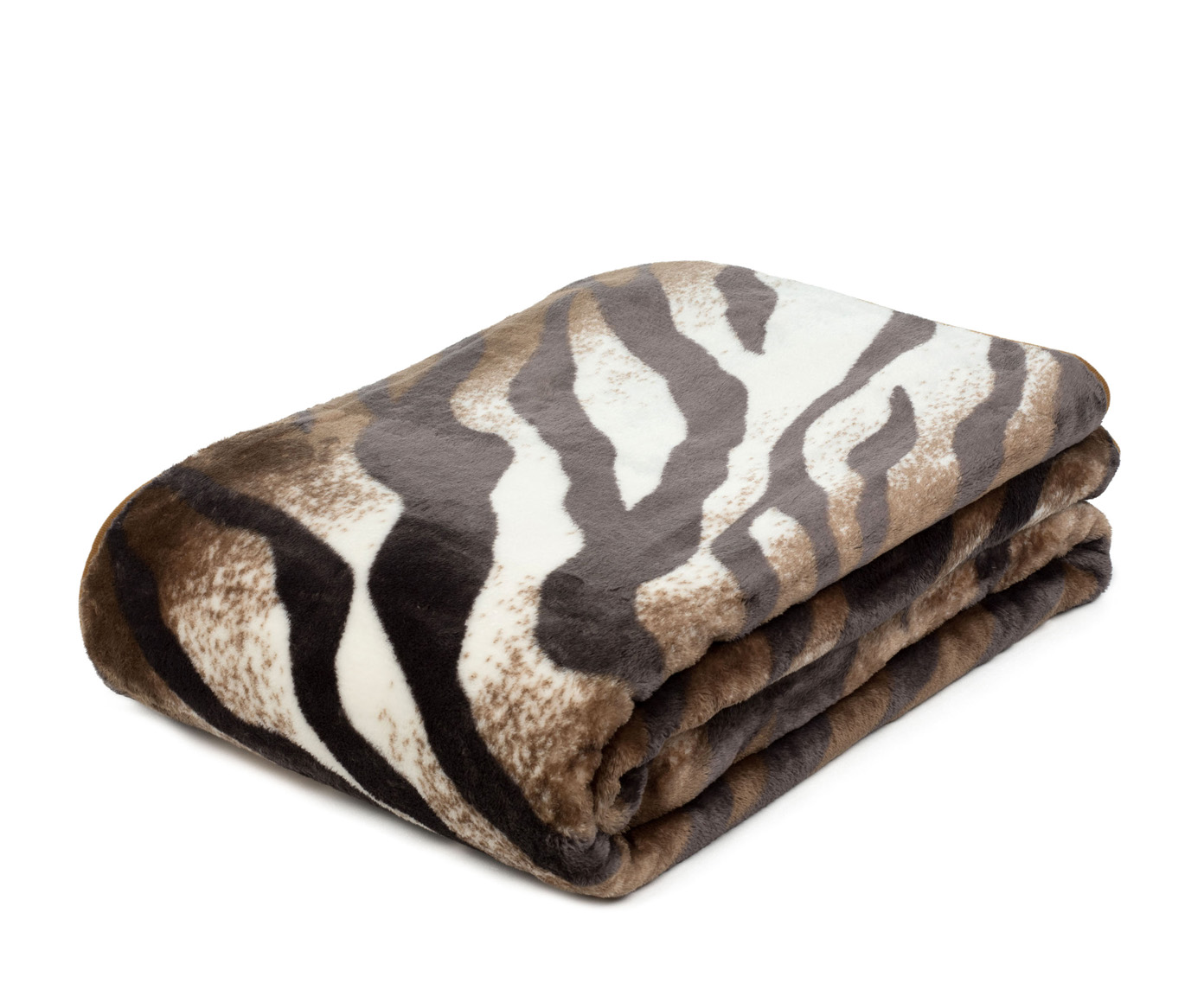 Kuscheldecken Cashmere Feeling 150x200 Königstiger braun