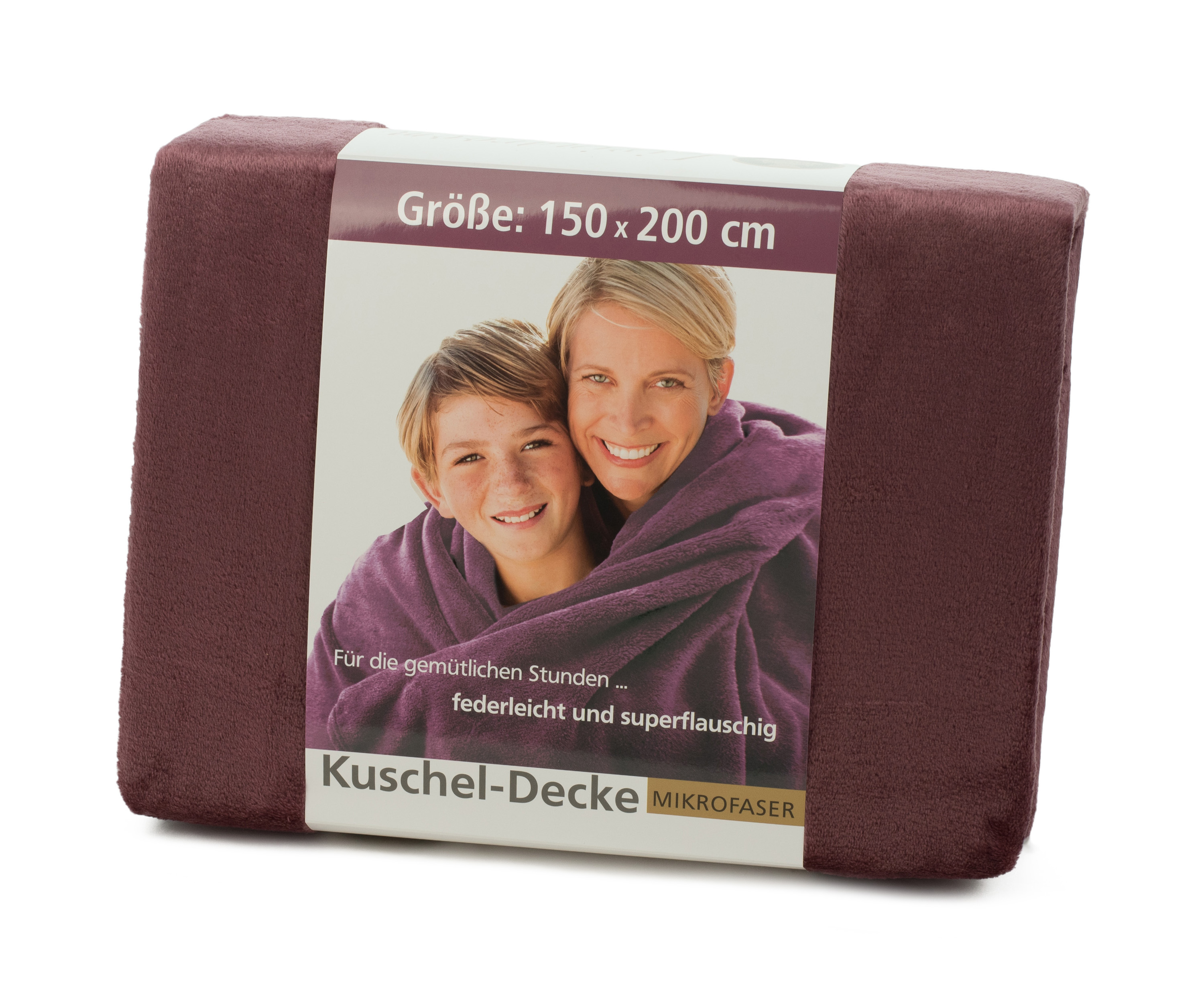 Kuscheldecken Premium beere