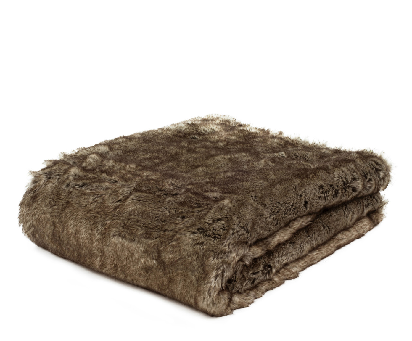 Kuscheldecke Felloptik Premium Luxury 150x200 Wolf
