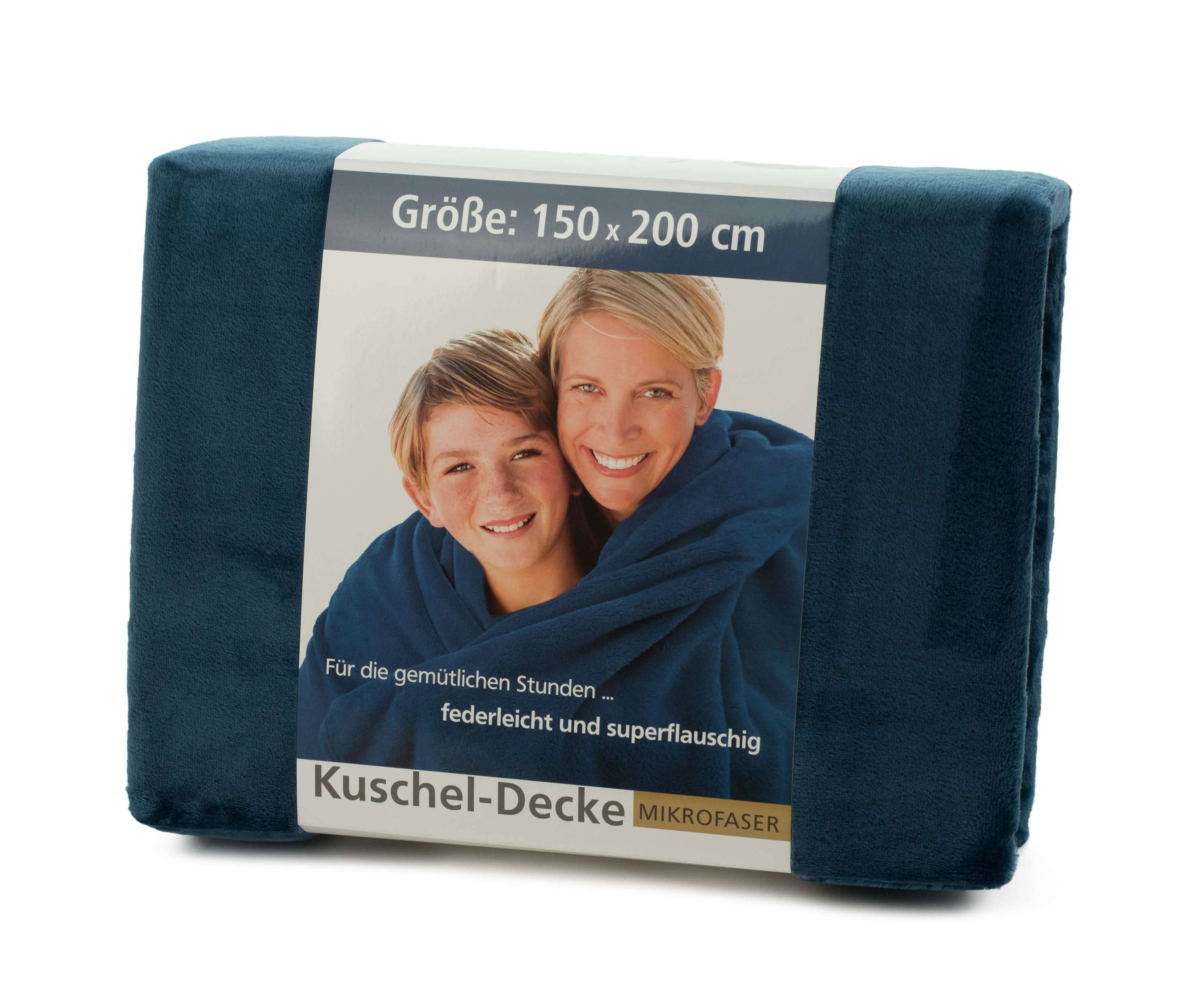 Kuscheldecken Premium marineblau