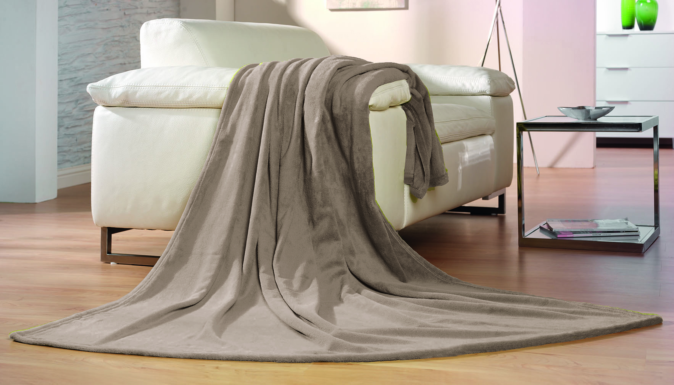 Kuscheldecken Premium taupe