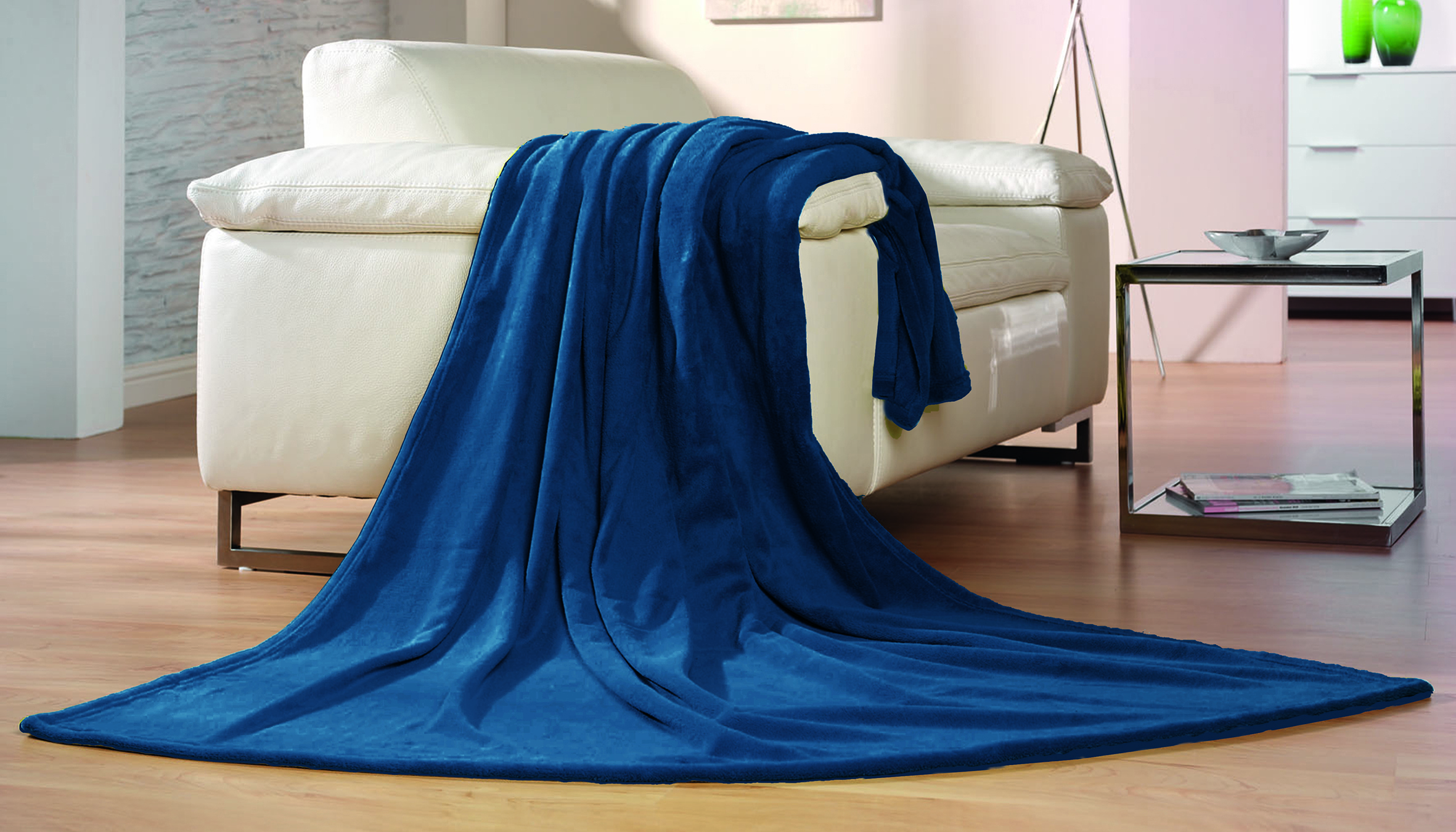 Kuscheldecken Premium marineblau