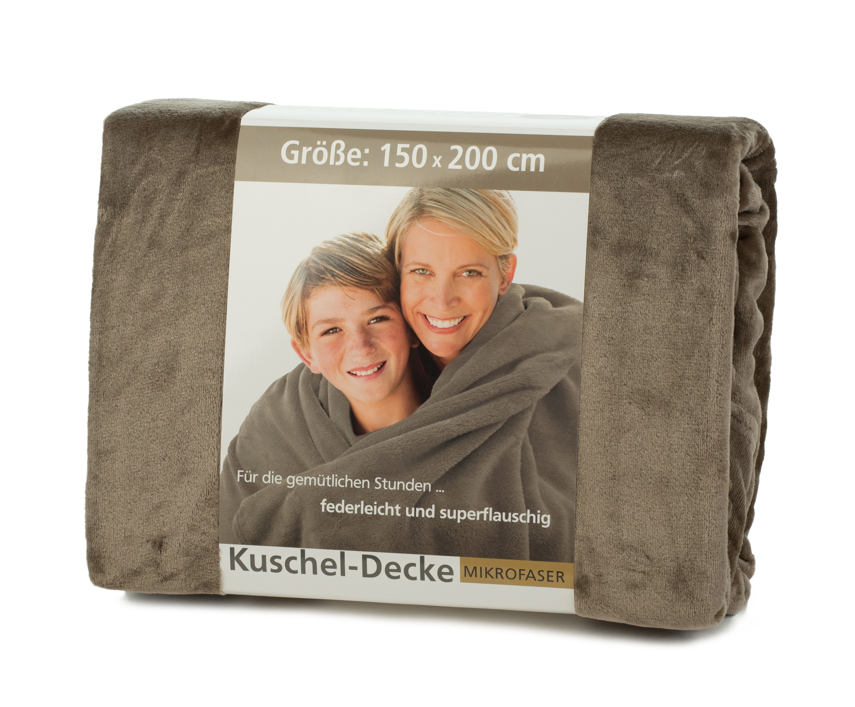 Kuscheldecken Premium taupe