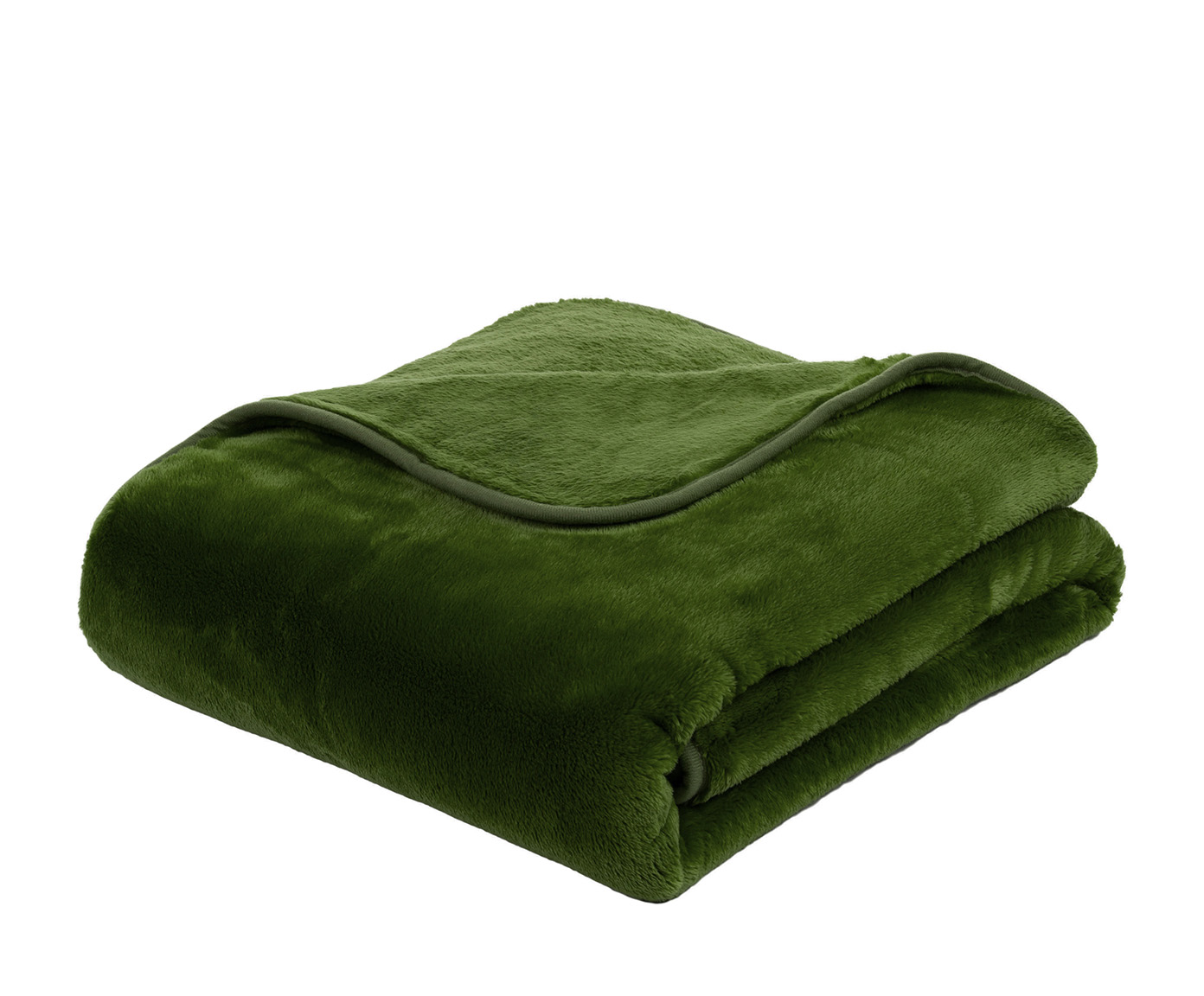 Kuscheldecken Premium Cashmere Feeling dunkelgrün