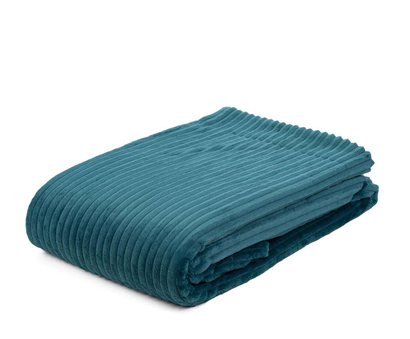 Kuscheldecken Cord Optik 150x200 petrol