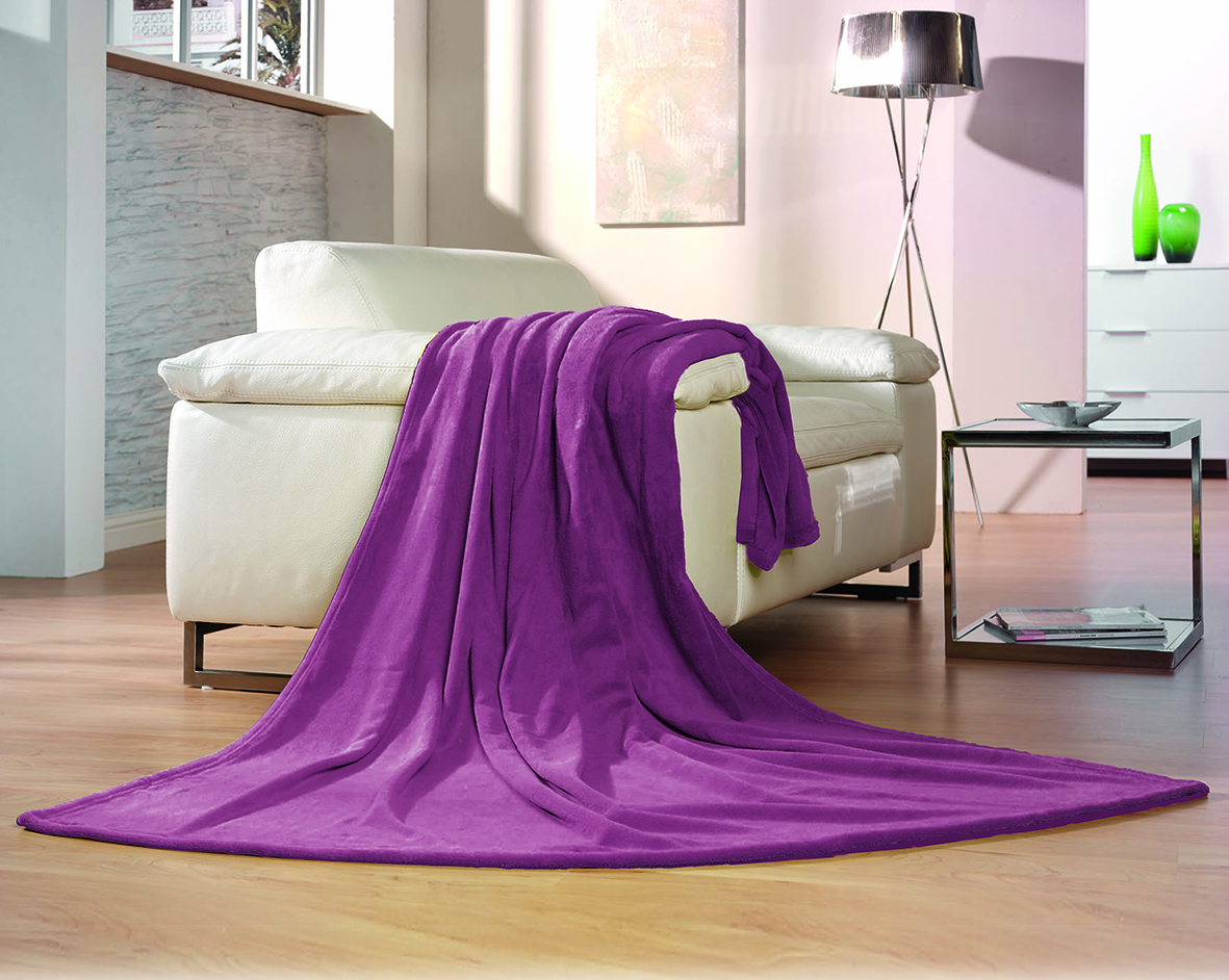Kuscheldecken Premium beere