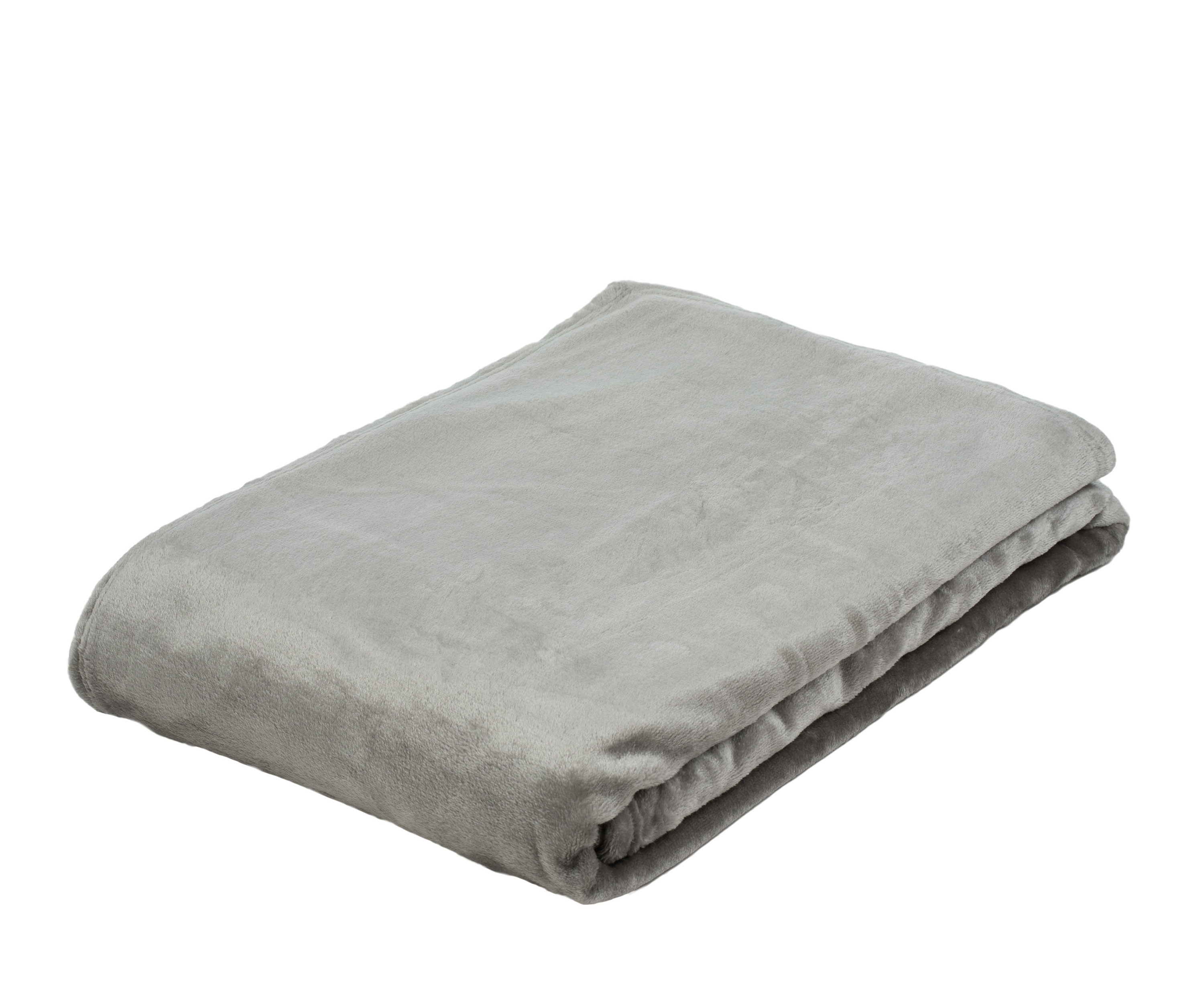 Kuscheldecken Premium silbergrau